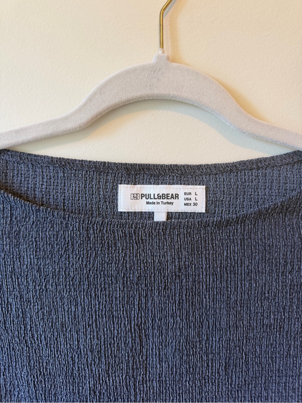 Pull&Bear Ribbed Boatneck Top - Picture 3 of 3